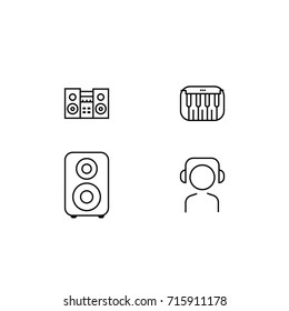 Music Icon Line