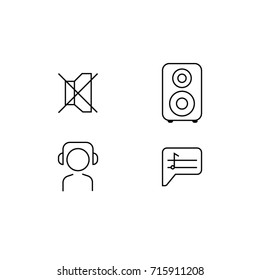Music Icon Line