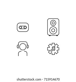 Music Icon Line
