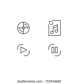 Music Icon Line