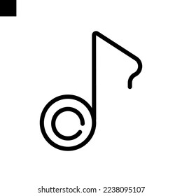 Musiksymbol-Style-Vektorgrafik