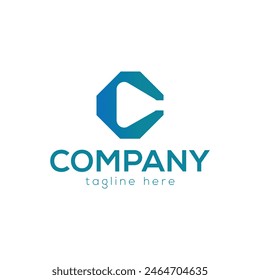Diseño de iconos y logotipos de música,Diseño de iconos de música de letra C Y LOGO