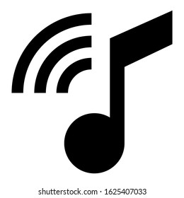 music icon or logo isolated sign symbol vector illustration - high quality black style vector icons
