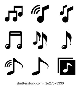 music icon or logo isolated sign symbol vector illustration - Collection of high quality black style vector icons
