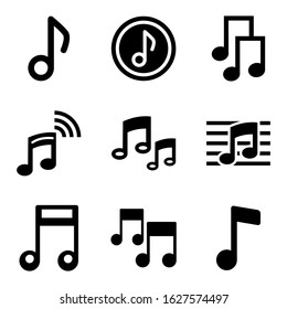music icon or logo isolated sign symbol vector illustration - Collection of high quality black style vector icons
