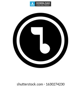 music icon or logo isolated sign symbol vector illustration - high quality black style vector icons
