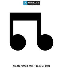 music icon or logo isolated sign symbol vector illustration - high quality black style vector icons
