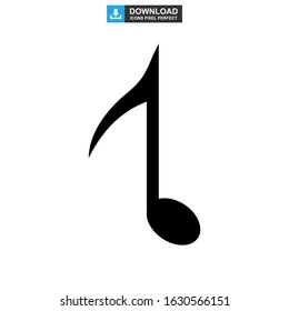 music icon or logo isolated sign symbol vector illustration - high quality black style vector icons
