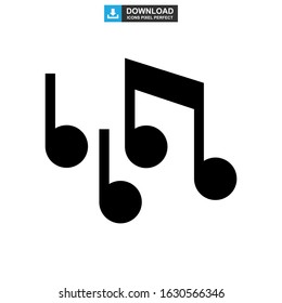 music icon or logo isolated sign symbol vector illustration - high quality black style vector icons
