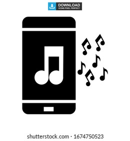 music icon or logo isolated sign symbol vector illustration - high quality black style vector icons
