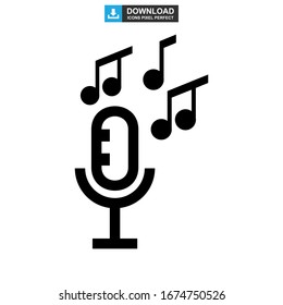 music icon or logo isolated sign symbol vector illustration - high quality black style vector icons
