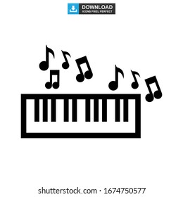 music icon or logo isolated sign symbol vector illustration - high quality black style vector icons
