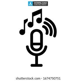 music icon or logo isolated sign symbol vector illustration - high quality black style vector icons

