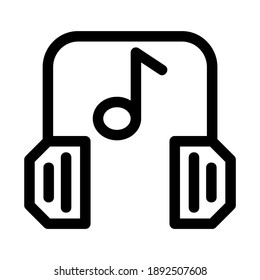 music icon or logo isolated sign symbol vector illustration - high quality black style vector icons
