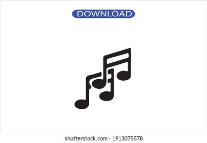 music icon or logo isolated sign symbol vector illustration - high quality black style vector icons.