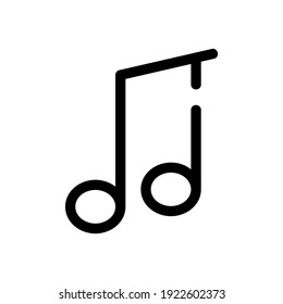 music icon or logo isolated sign symbol vector illustration - high quality black style vector icons
