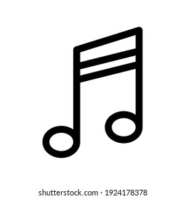 music icon or logo isolated sign symbol vector illustration - high quality black style vector icons
