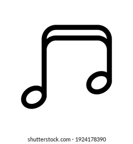 music icon or logo isolated sign symbol vector illustration - high quality black style vector icons
