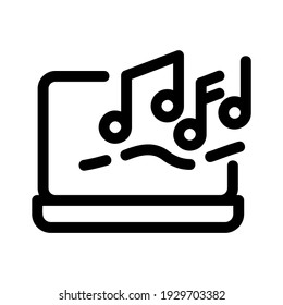 music icon or logo isolated sign symbol vector illustration - high quality black style vector icons
