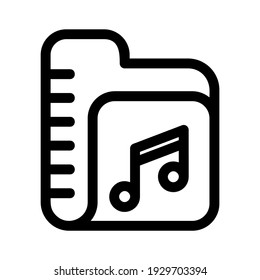 music icon or logo isolated sign symbol vector illustration - high quality black style vector icons
