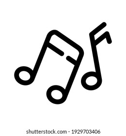 music icon or logo isolated sign symbol vector illustration - high quality black style vector icons
