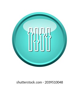 music icon modern graphic vector design