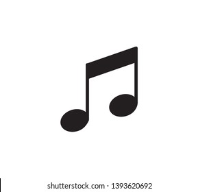 Music icon ,note icon vector logo template