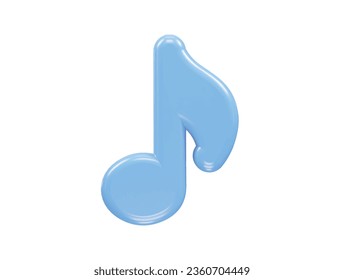 Music icon rendering transparent element
