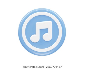 Symbol für Musik - transparentes Element