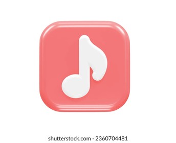 Symbol für Musik - transparentes Element