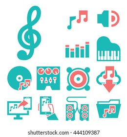 music icon set