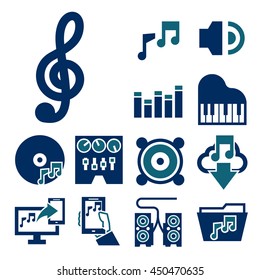music icon set