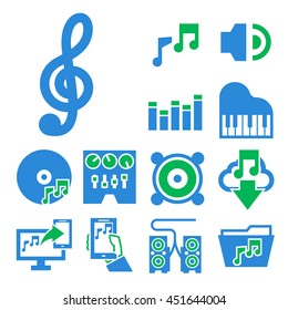 music icon set