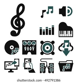 music icon set