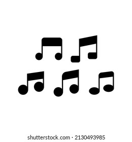 Music Icon Set Vector Symbol Design Illustration