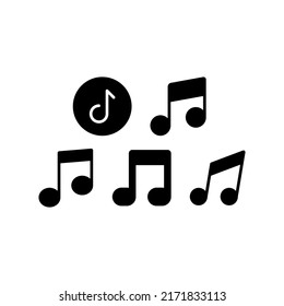 Music Icon Set Vector Symbol Design Illustration