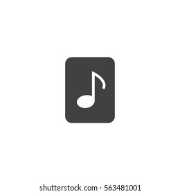 music icon. sign design