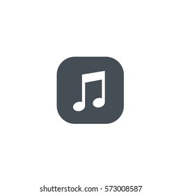 music icon. sign design