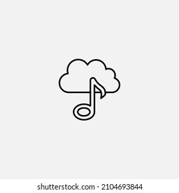 Music icon sign vector,Symbol, logo illustration for web and mobile