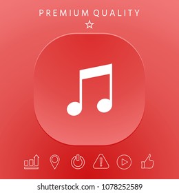 Music icon symbol