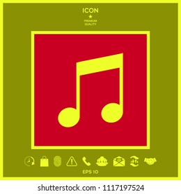 Music icon symbol