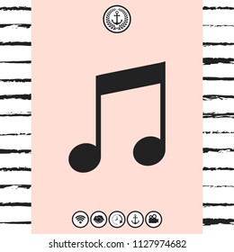 Music icon symbol