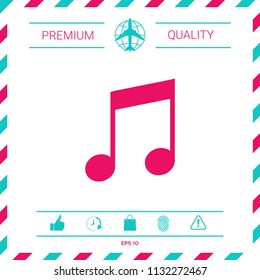 Music icon symbol