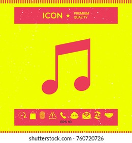 Music icon symbol