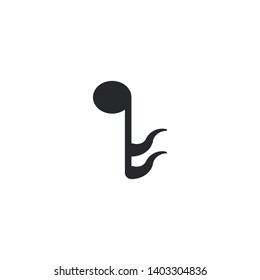 music icon symbol sign, vector, eps 10 