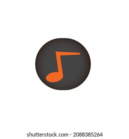 Symbol für Musiksymbol, Vektordatei.