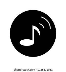 Music icon template