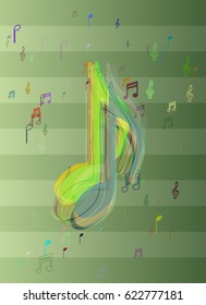 music icon texture