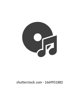 Music Icon in trendy flat style isolated on background. Note symbol for your web site design, logo, app, UI. Vector Music illustration, EPS 10 Music melody .