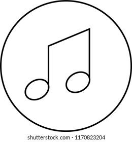 music icon vector